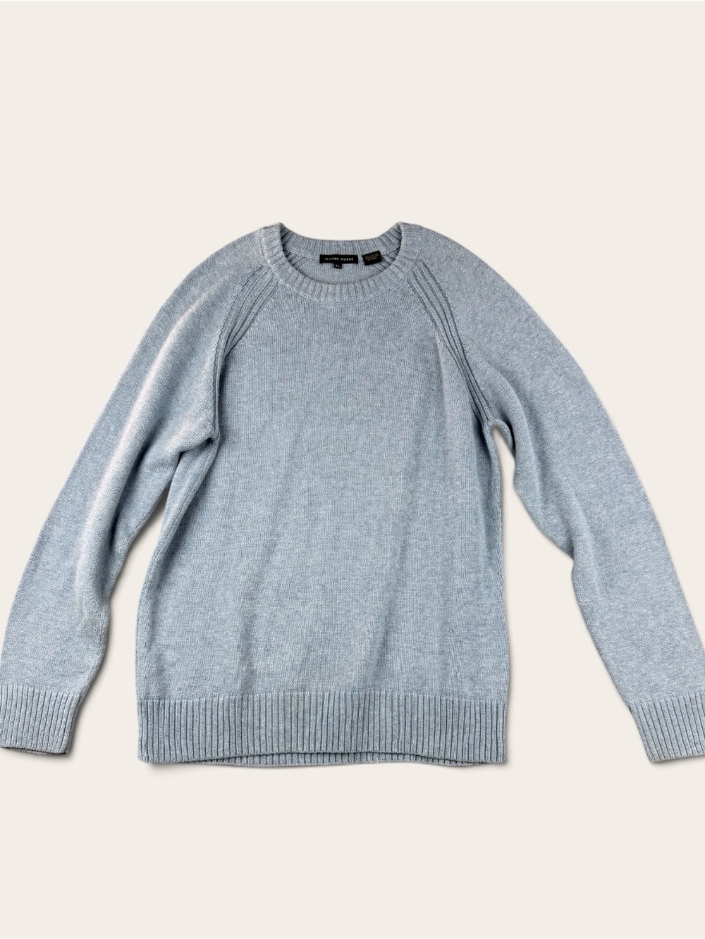 Jeanne Pierre Women's Cotton Crew Neck Pullover Sweater XL
